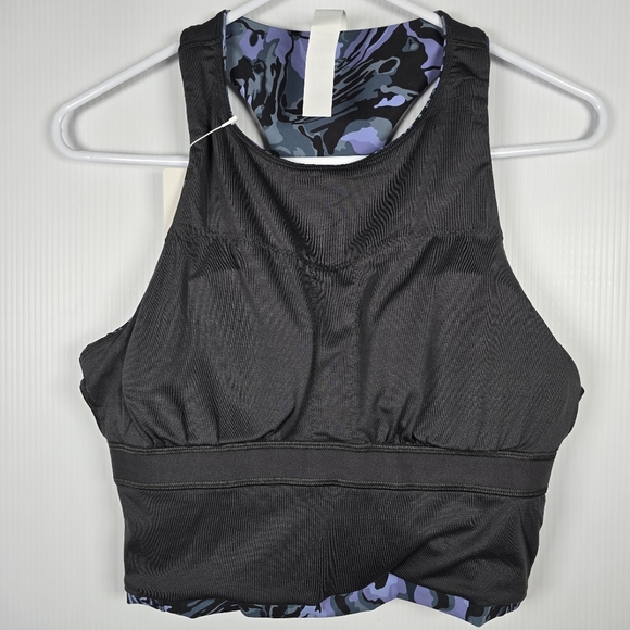 NWT Lululemon Swift Speed Cropped Tank Top In Flower Meld Multi Size 12 Sq. Dot - Picture 15 of 16